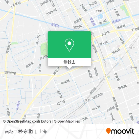南场二村-东北门地图