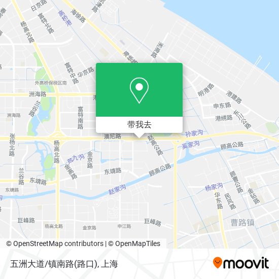 五洲大道/镇南路(路口)地图