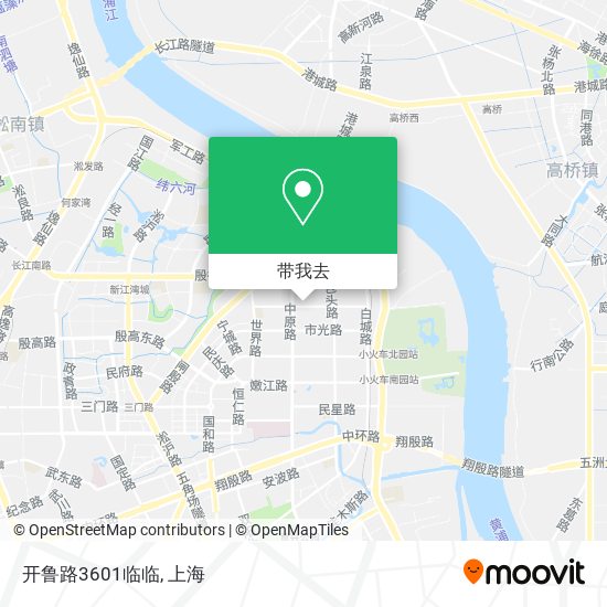 开鲁路3601临临地图