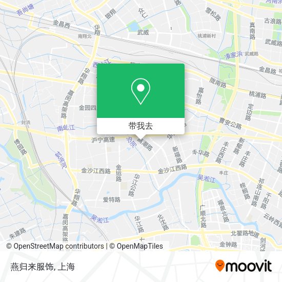 燕归来服饰地图