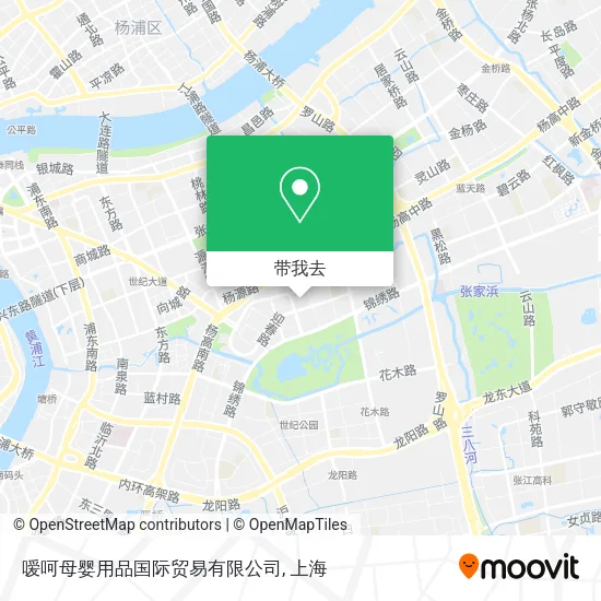 嗳呵母婴用品国际贸易有限公司地图