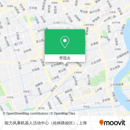 能力风暴机器人活动中心（桂林路校区）地图