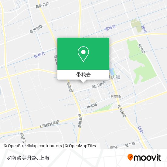 罗南路美丹路地图