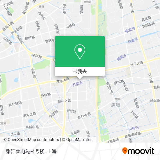 张江集电港-4号楼地图