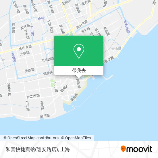 和喜快捷宾馆(隆安路店)地图