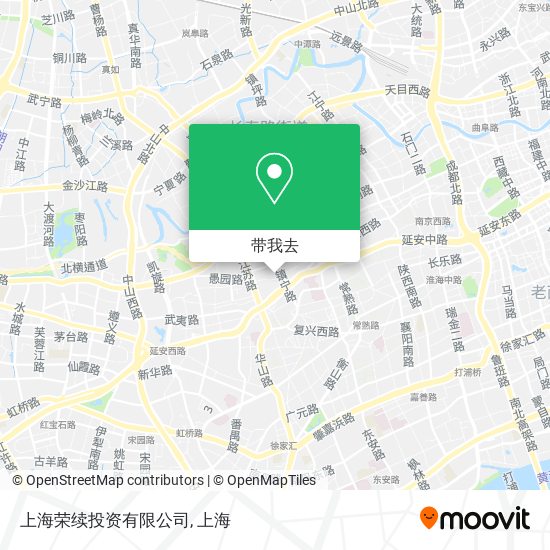 上海荣续投资有限公司地图