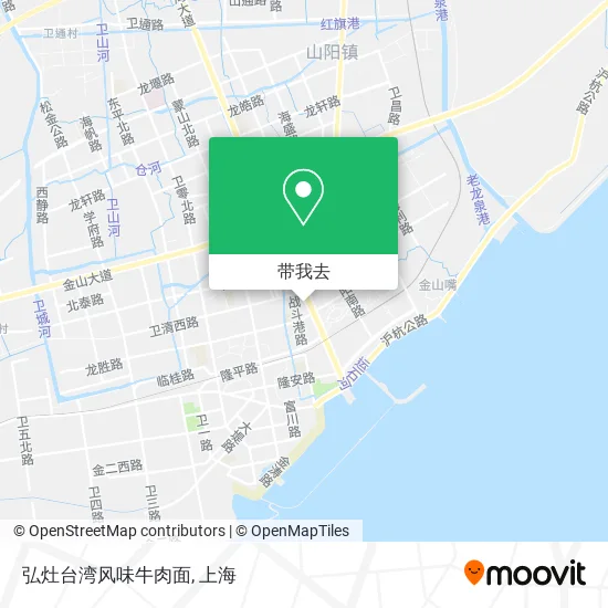 弘灶台湾风味牛肉面地图