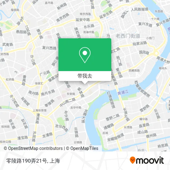 零陵路190弄21号地图