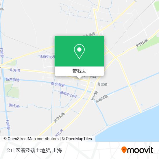 金山区漕泾镇土地所地图