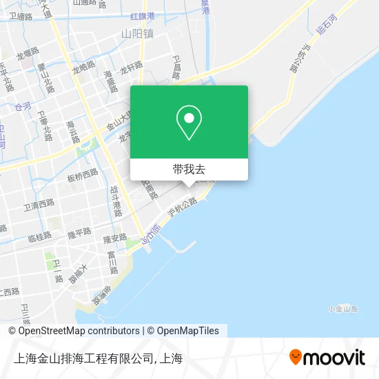 上海金山排海工程有限公司地图