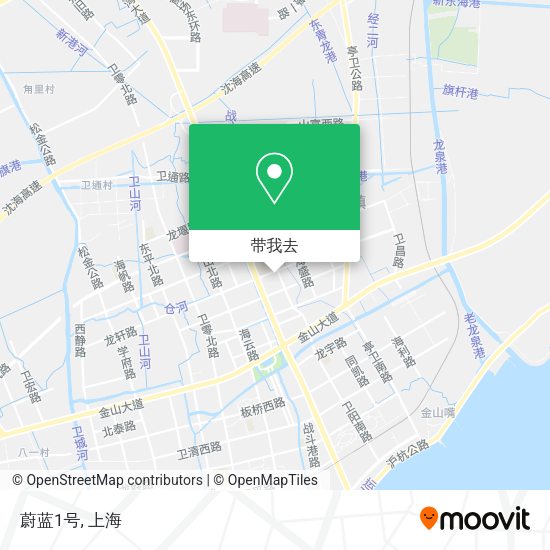 蔚蓝1号地图