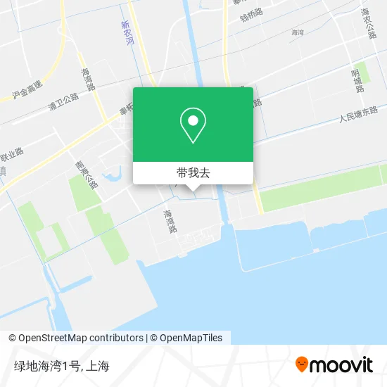 绿地海湾1号地图