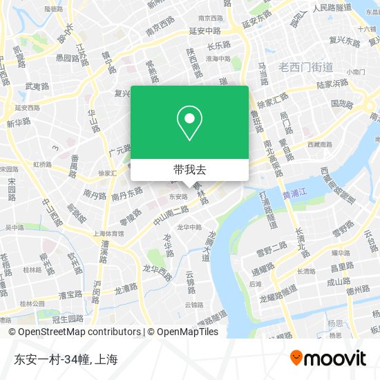 东安一村-34幢地图
