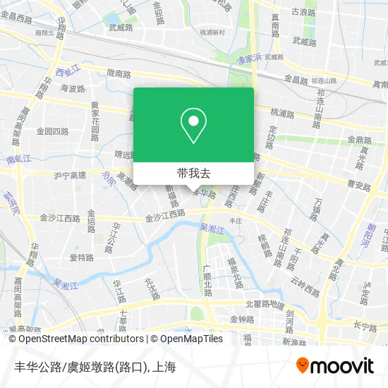 丰华公路/虞姬墩路(路口)地图