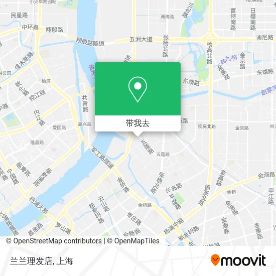 兰兰理发店地图