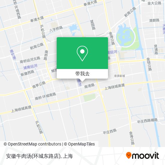 安徽牛肉汤(环城东路店)地图