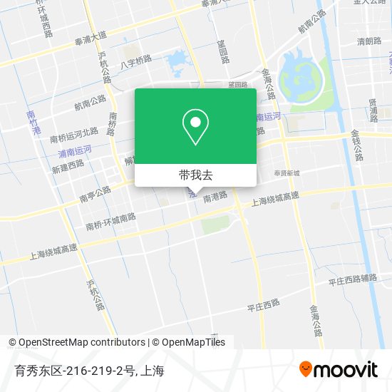 育秀东区-216-219-2号地图