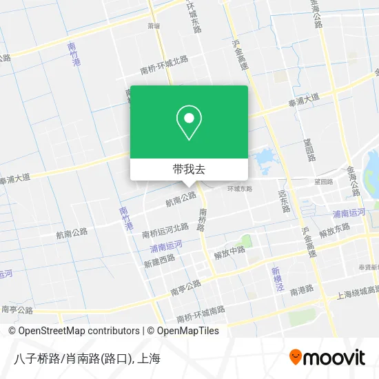 八子桥路/肖南路(路口)地图