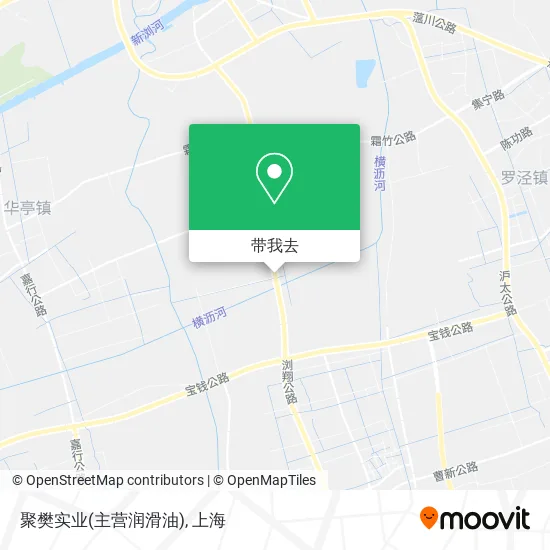 聚樊实业(主营润滑油)地图