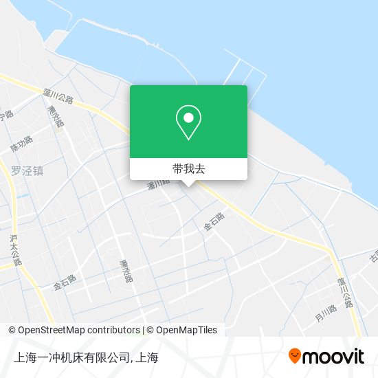 上海一冲机床有限公司地图