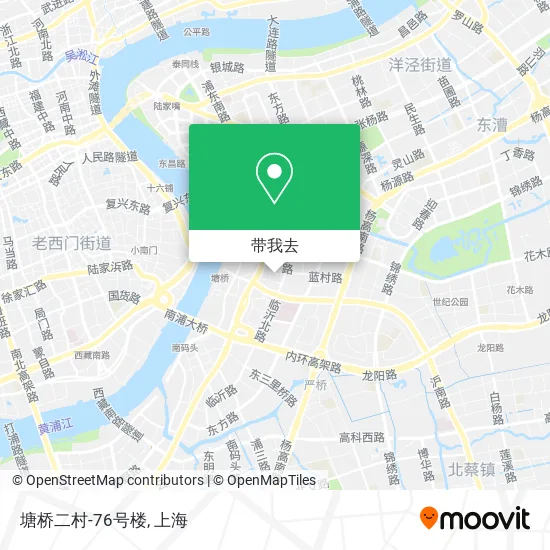 塘桥二村-76号楼地图