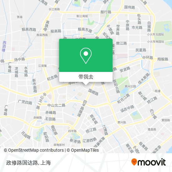 政修路国达路地图