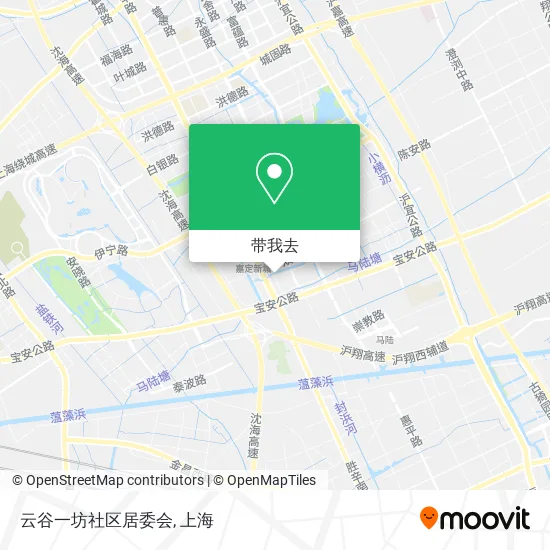 云谷一坊社区居委会地图