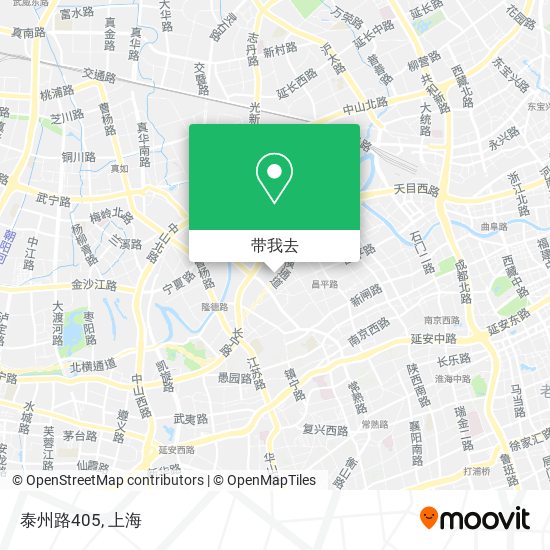 泰州路405地图
