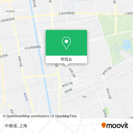 中横港地图