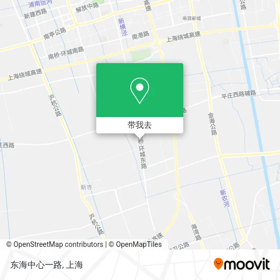 东海中心一路地图
