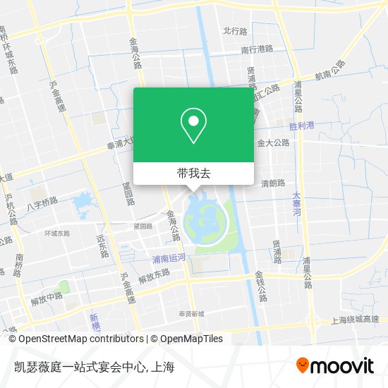 凯瑟薇庭一站式宴会中心地图