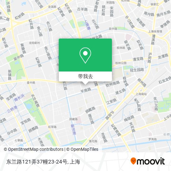 东兰路121弄37幢23-24号地图