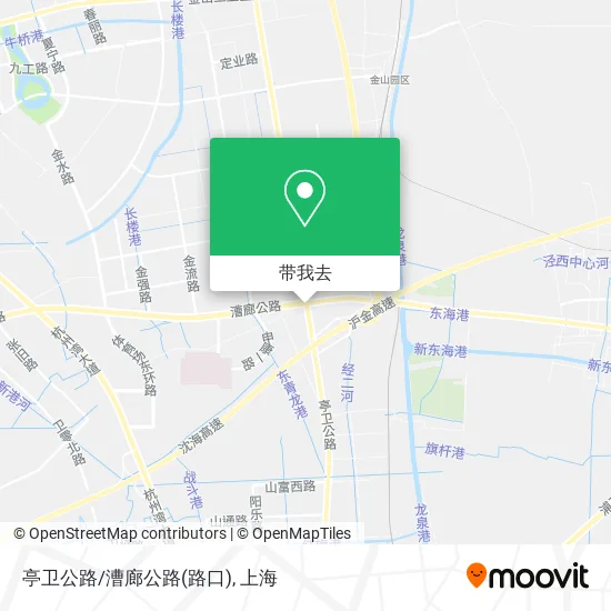 亭卫公路/漕廊公路(路口)地图