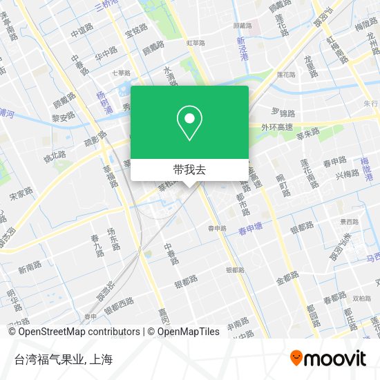 台湾福气果业地图