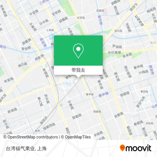 台湾福气果业地图