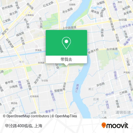 华泾路400临临地图