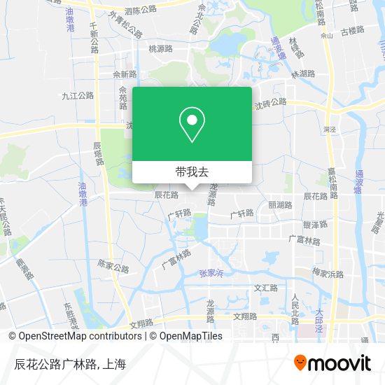 辰花公路广林路地图
