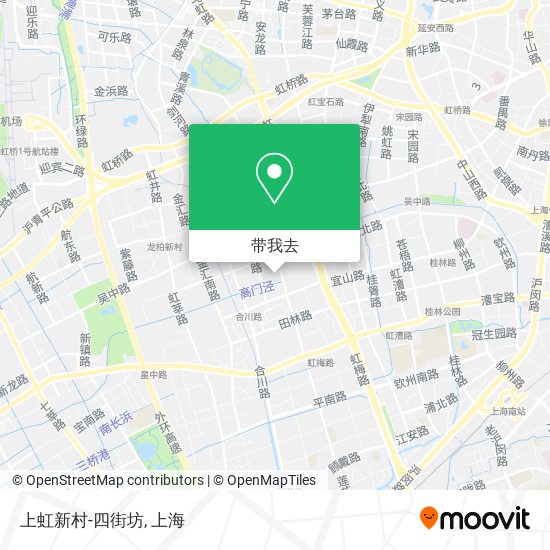 上虹新村-四街坊地图