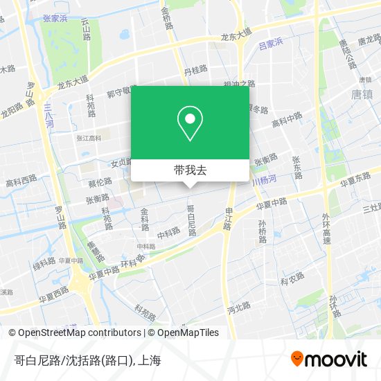 哥白尼路/沈括路(路口)地图