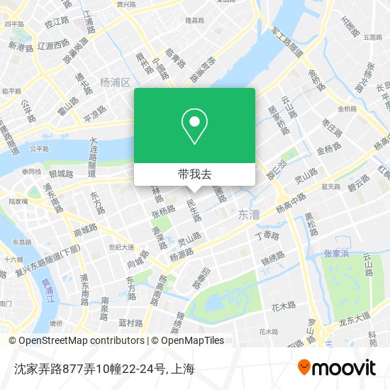 沈家弄路877弄10幢22-24号地图