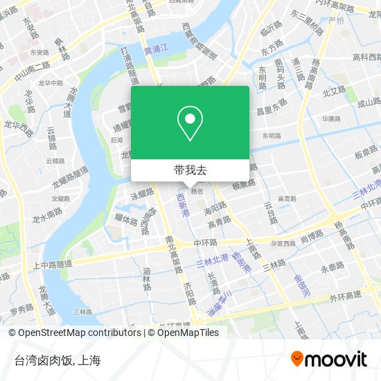 台湾卤肉饭地图