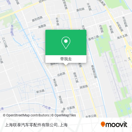 上海联泰汽车零配件有限公司地图