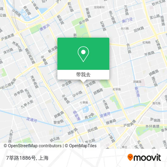 7莘路1886号地图