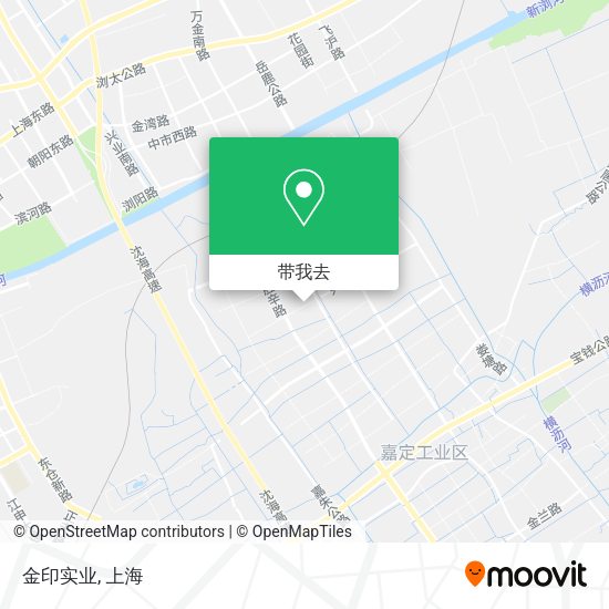 金印实业地图
