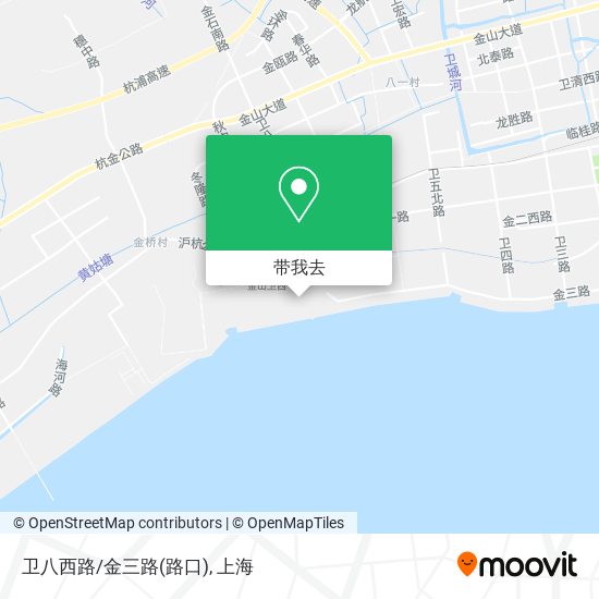 卫八西路/金三路(路口)地图