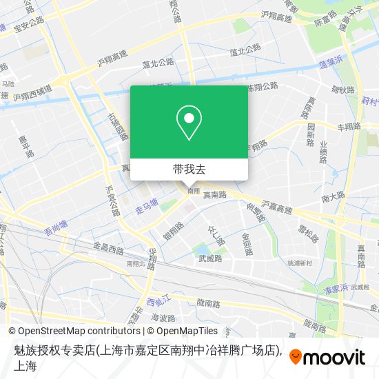 魅族授权专卖店(上海市嘉定区南翔中冶祥腾广场店)地图