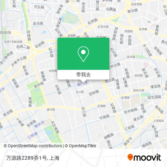 万源路2289弄1号地图