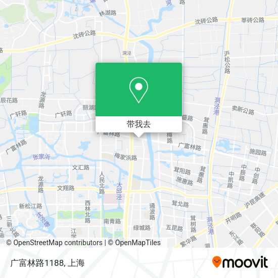 广富林路1188地图