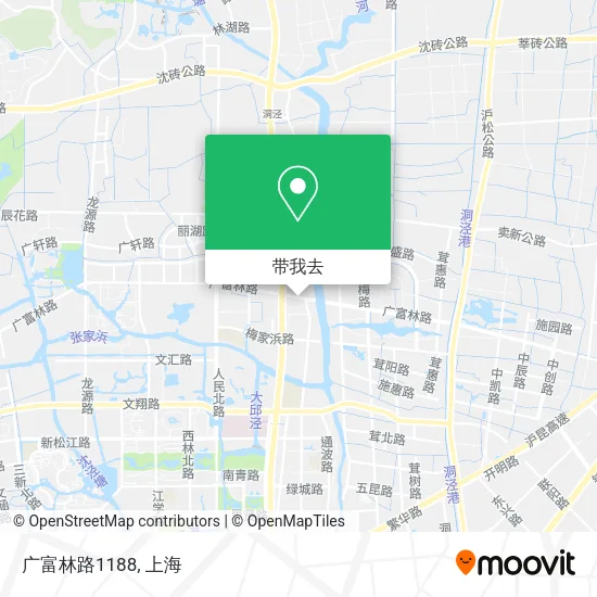 广富林路1188地图