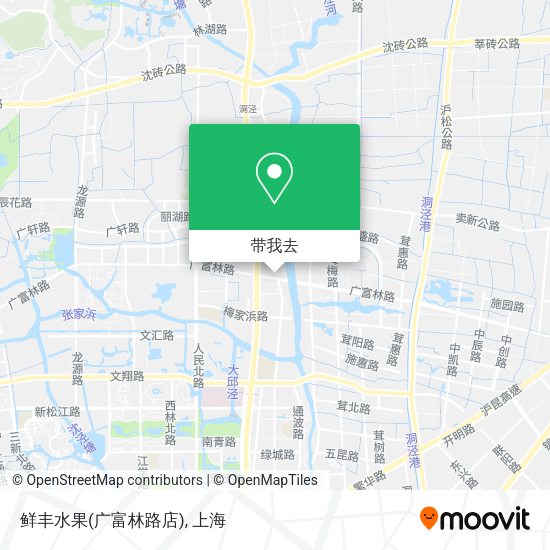 鲜丰水果(广富林路店)地图
